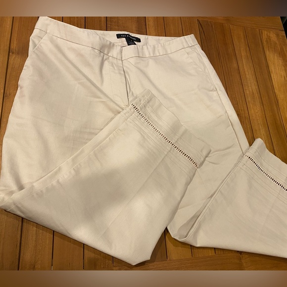 Zac & Rachel Pants - Zac & Rachel khaki cropped pants